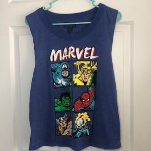 Marvel muscle tshirt